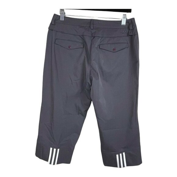 Adidas Golf Climacool Stretch Gray‎ Capri Size 6 Pants - Picture 3 of 7